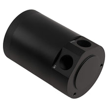 Load image into Gallery viewer, Universal 2-Port Aluminum Oil Catch Can Tank with Drain Valve