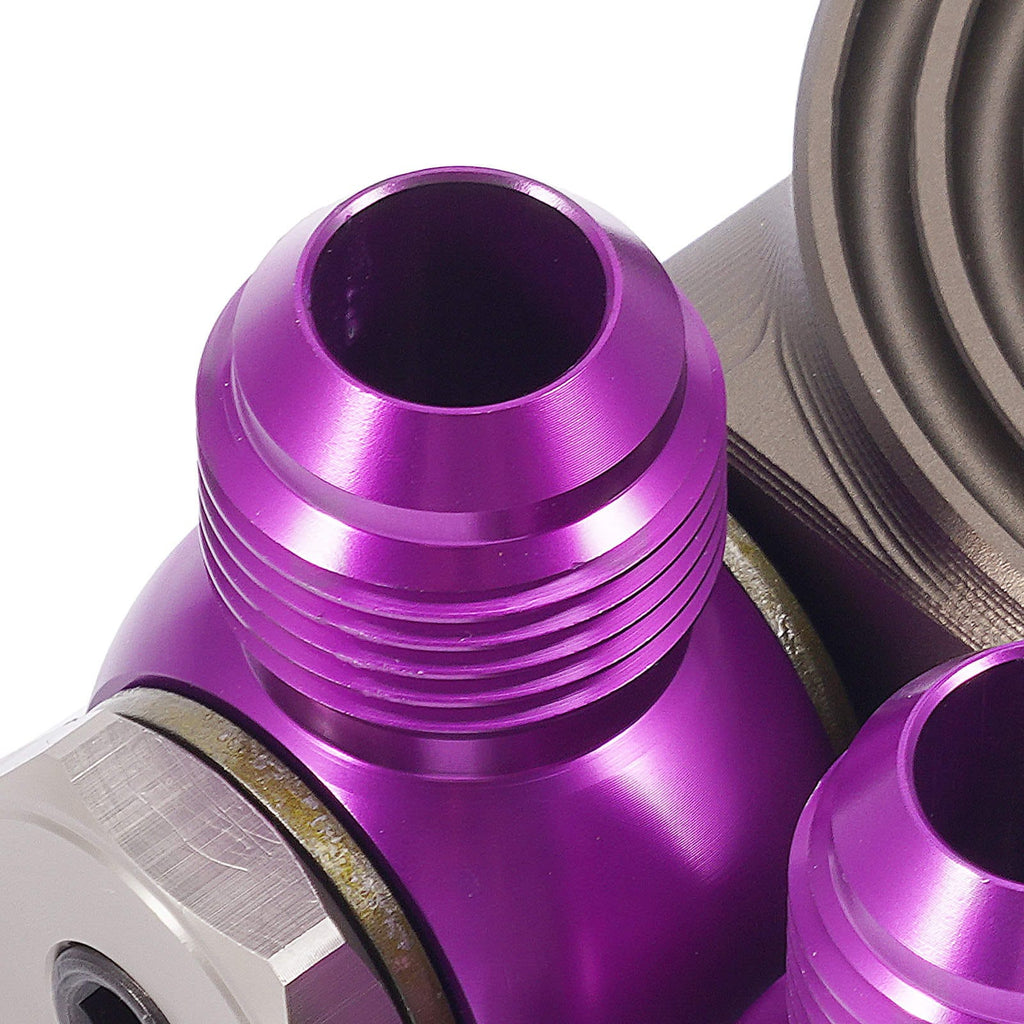 Thermostatic Oil Filter Adapter AN10 M20 3/4-16 UNF with Sensor Port 1/8