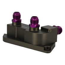 Load image into Gallery viewer, 10AN Oil Filter Sandwich Adapter Suitable for BMW N20 N26 N51 N52 Thermostatic Kit