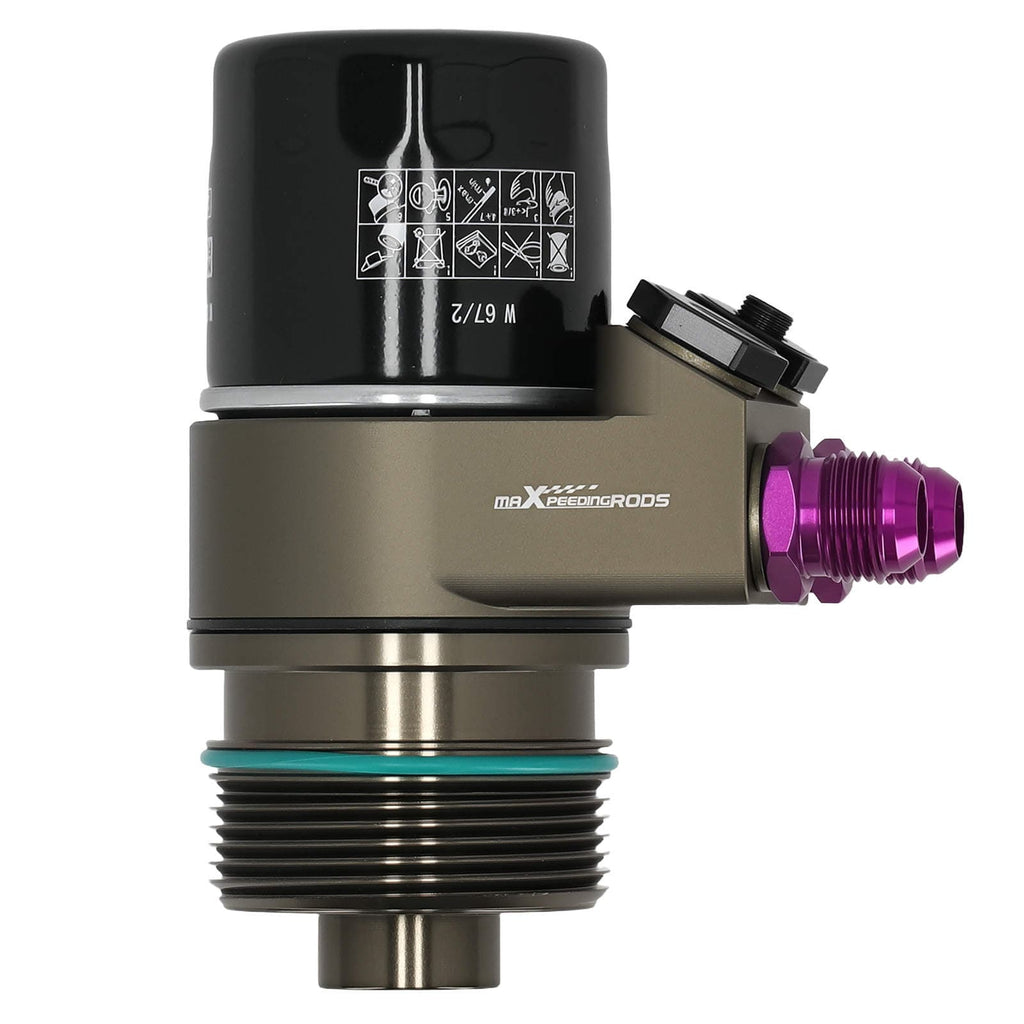 AN10 Oil Adapter suitable for VW Golf 7 MK7.5 GTI 1.8T 2.0T Aluminum Alloy