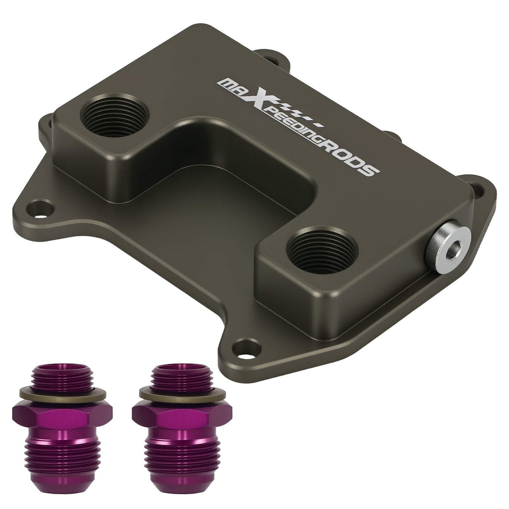 Oil Sandwich Adapter AN10 suitable for VW Audi 1.2 TDI 1.6 TDI 2.0 TDI Gold
