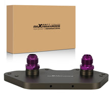 Load image into Gallery viewer, 10AN Oil Adapter Suitable for Audi A4L B8 3.2L A6 C7 A5 Q7 Aluminum Sandwich