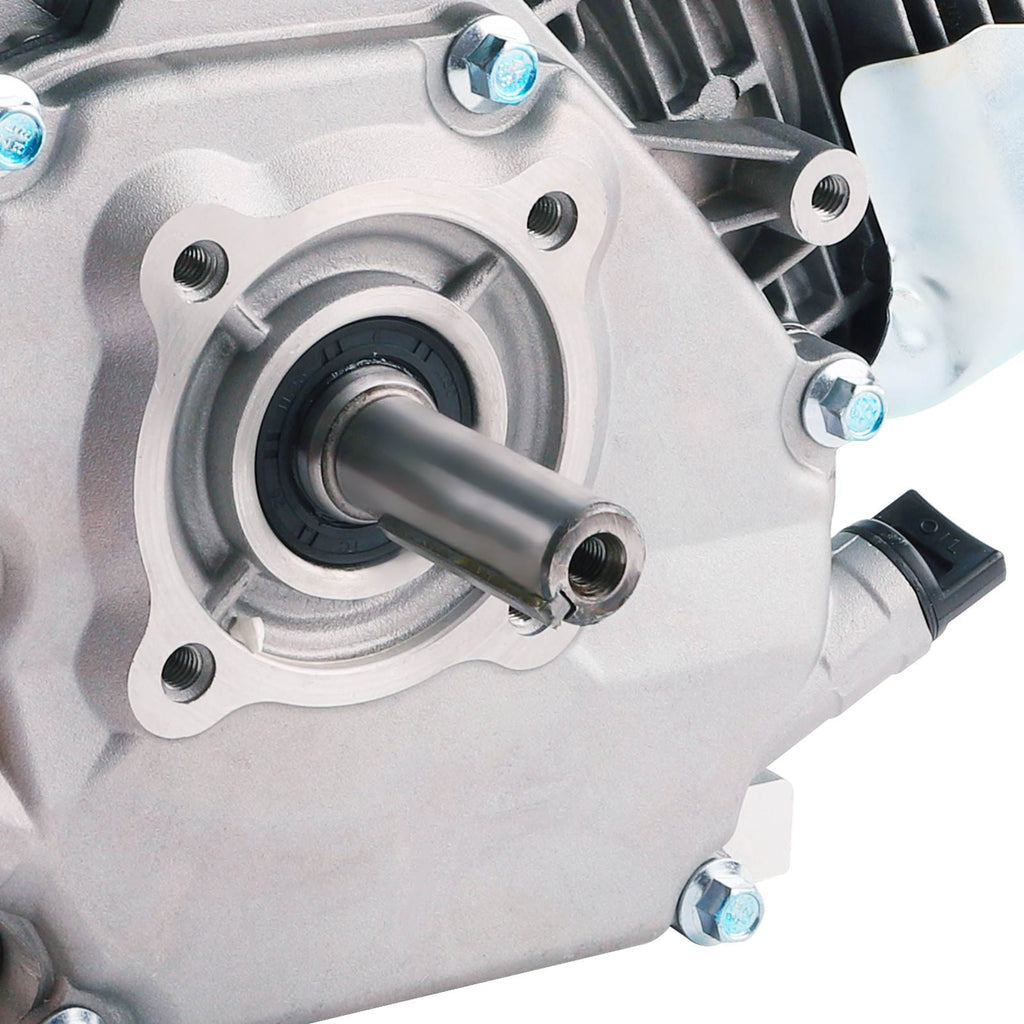 4-stroke OHV 212cc gasoline engine horizontal shaft electric start engine