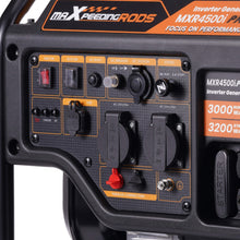 Load image into Gallery viewer, 2x 3200W Inverter Generator Petrol Portable Power Generator +Parallel Boxes
