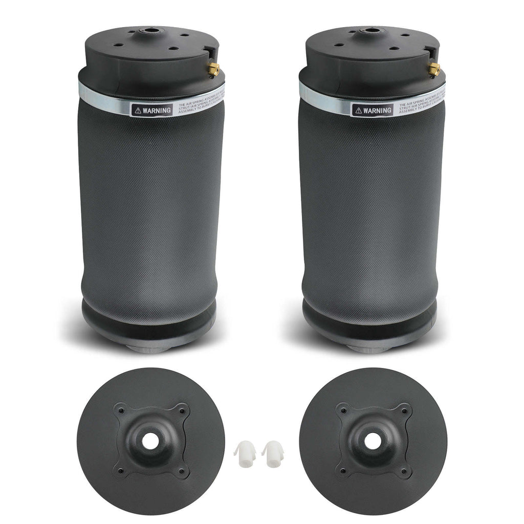 2x Rear Air Spring + Compressor with Valve Block suitable for Mercedes ML GL W164 X164