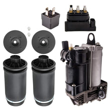 Load image into Gallery viewer, 2x Rear Air Spring + Compressor with Valve Block suitable for Mercedes ML GL W164 X164