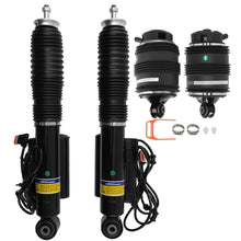 Load image into Gallery viewer, 2x Rear Air Suspension Bellows + Shock Absorbers suitable for Mercedes-Benz E-Class S211