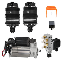 Load image into Gallery viewer, 2x Air Suspension 2Pins Rear + Compressor + Valve suitable for Mercedes E S211 A2113200925