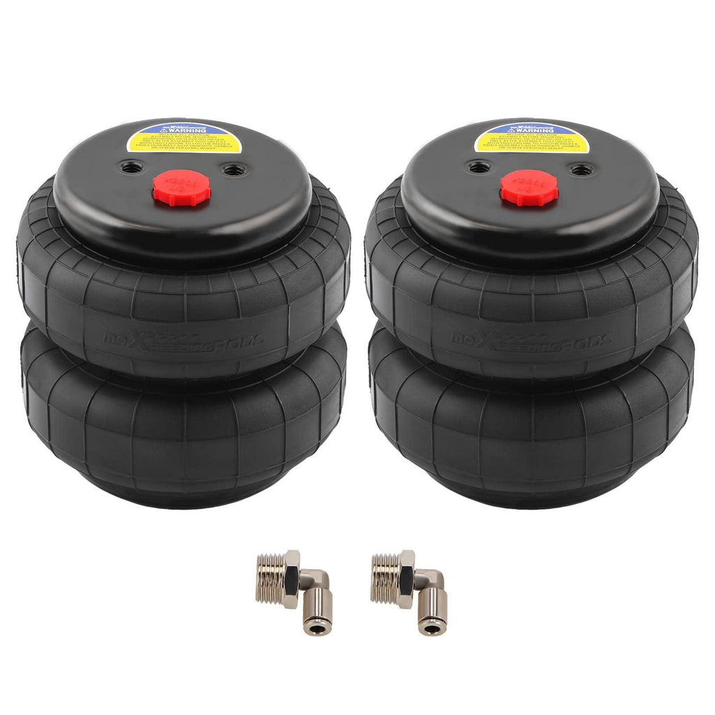 2 Pieces Air Suspension Standard Air Spring Bellow Shock Absorber 2500 Pound for Truck