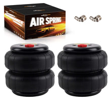 Load image into Gallery viewer, 2 Pieces Air Suspension Standard Air Spring Bellow Shock Absorber 2500 Pound for Truck