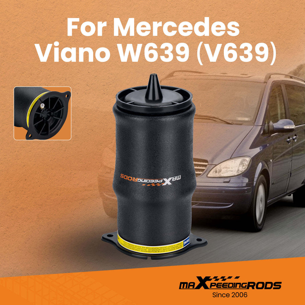 Air spring rear for Mercedes-Benz Vito / Viano W639 (2003-2014) | 6393280301 6393280201