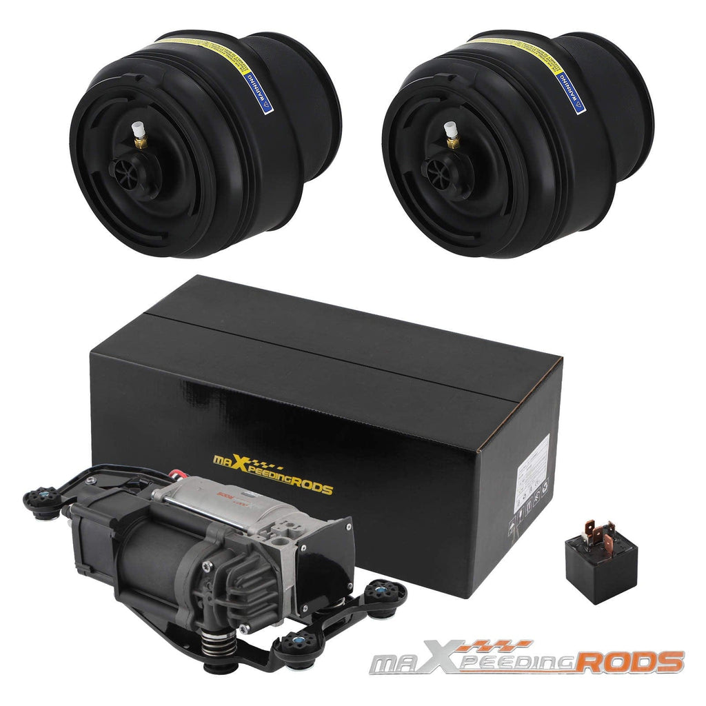 Pair Air Suspension Air Spring Bellow Rear L+R suitable for BMW X5 F15 X6 F16 37126795013