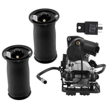 Load image into Gallery viewer, 2x Rear Air Suspension + Compressor with Bracket + Valve Block suitable for BMW 5 Series E61