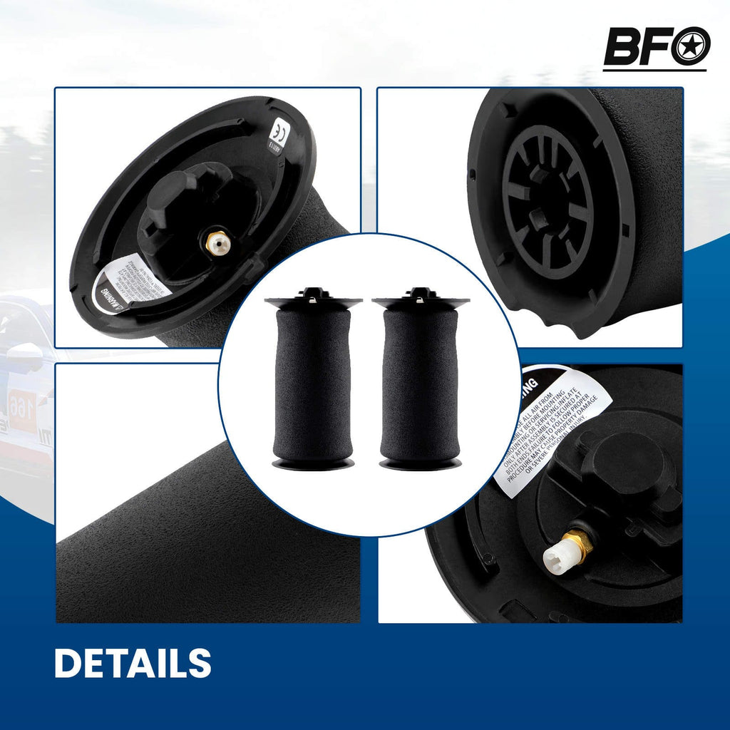 2x Air Suspension Spring Shock Absorber Rear suitable for BMW 5 Series E61 Estate Year 2004-