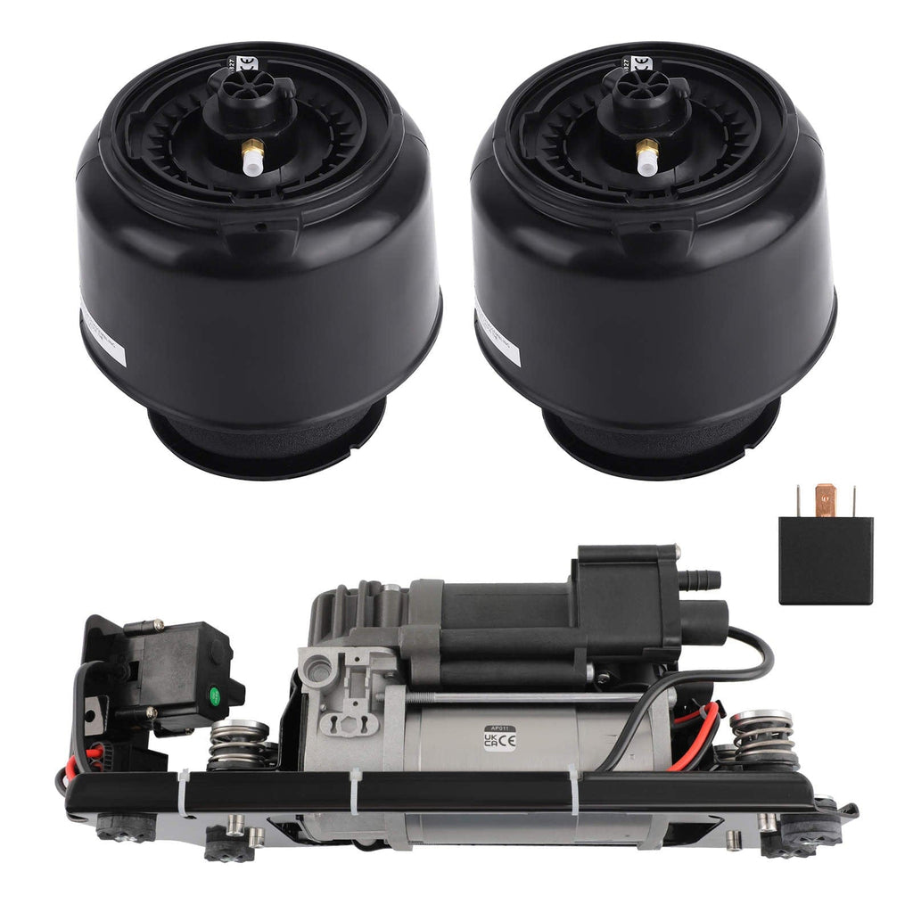 2x Air Suspension with Compressor Valve Block Bracket suitable for BMW 5-Series F07 GT F11