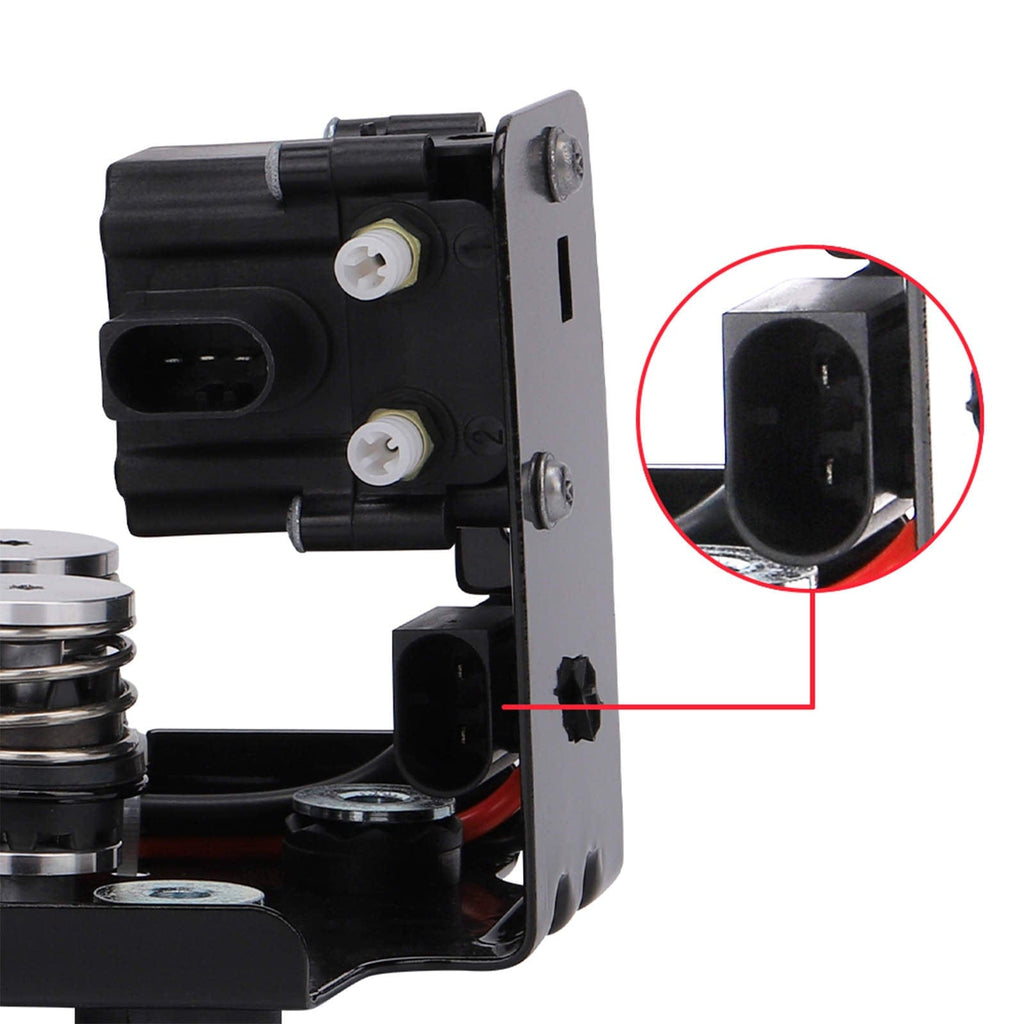 Rear Air Suspension + Compressor + Valve Block suitable for BMW 7 Series F01, F02, F03, F04
