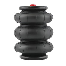 Load image into Gallery viewer, 2x Air Suspension Standard 2600lbs 1/2-14NPT Triple Bellow Heavy Duty Truck