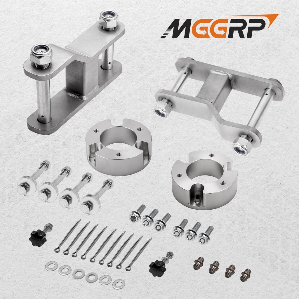Suspension Lift Kit suitable for Nissan Navara D40 for Coil Strut Spacers & Shackles