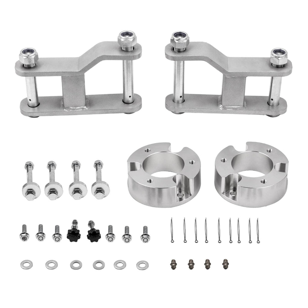 Suspension Lift Kit suitable for Nissan Navara D40 for Coil Strut Spacers & Shackles