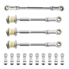 Load image into Gallery viewer, 2x Front+Rear Adjustable Sway Bar Link Kit suitable for Nissan Patrol Y61 GU 97-12