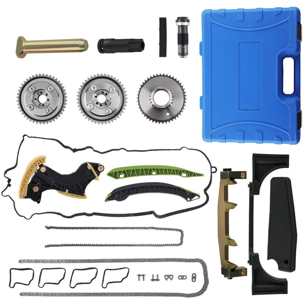 Tensioner timing chain kit suitable for Mercedes C/E/SLK-Class W204 W212 R172 C204 M271