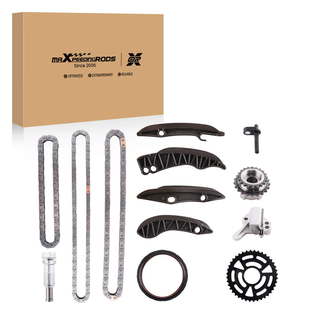 MaXpeedingrods Timing Chain Kit compatible with BMW 1 3 5 X1 X3 X5 1.6 2.0 N47D20A N47D20C