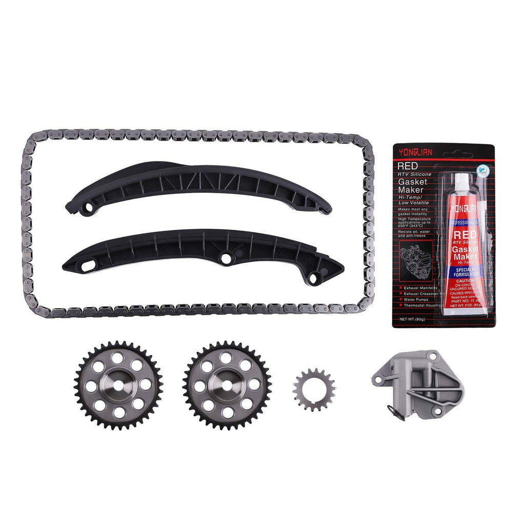 Timing Chain Kit Chain Tensioner suitable for Seat Ibiza suitable for Skoda Fabia suitable for VW Polo 1.2 03C109158A