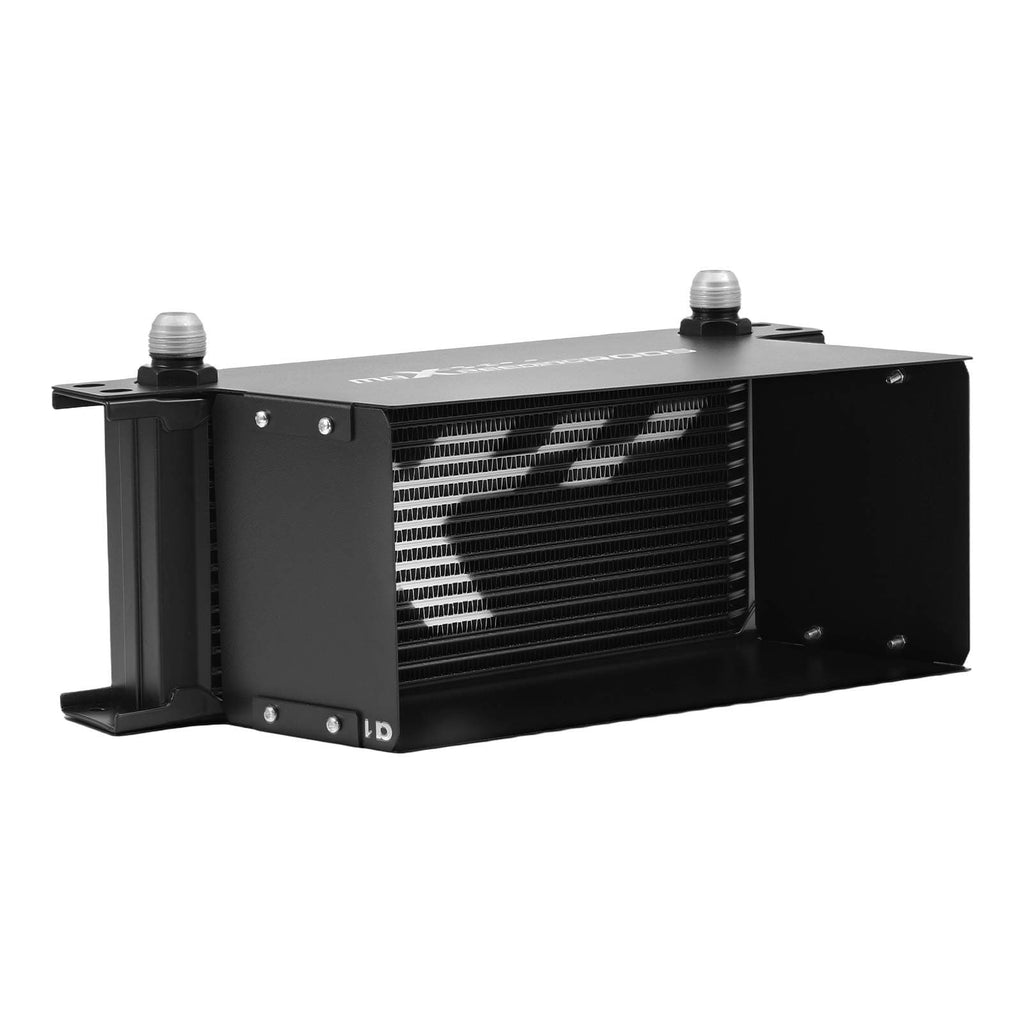 Transmission Oil Cooler 16 Row Aluminum Universal Kit AN-10 8AN 6AN