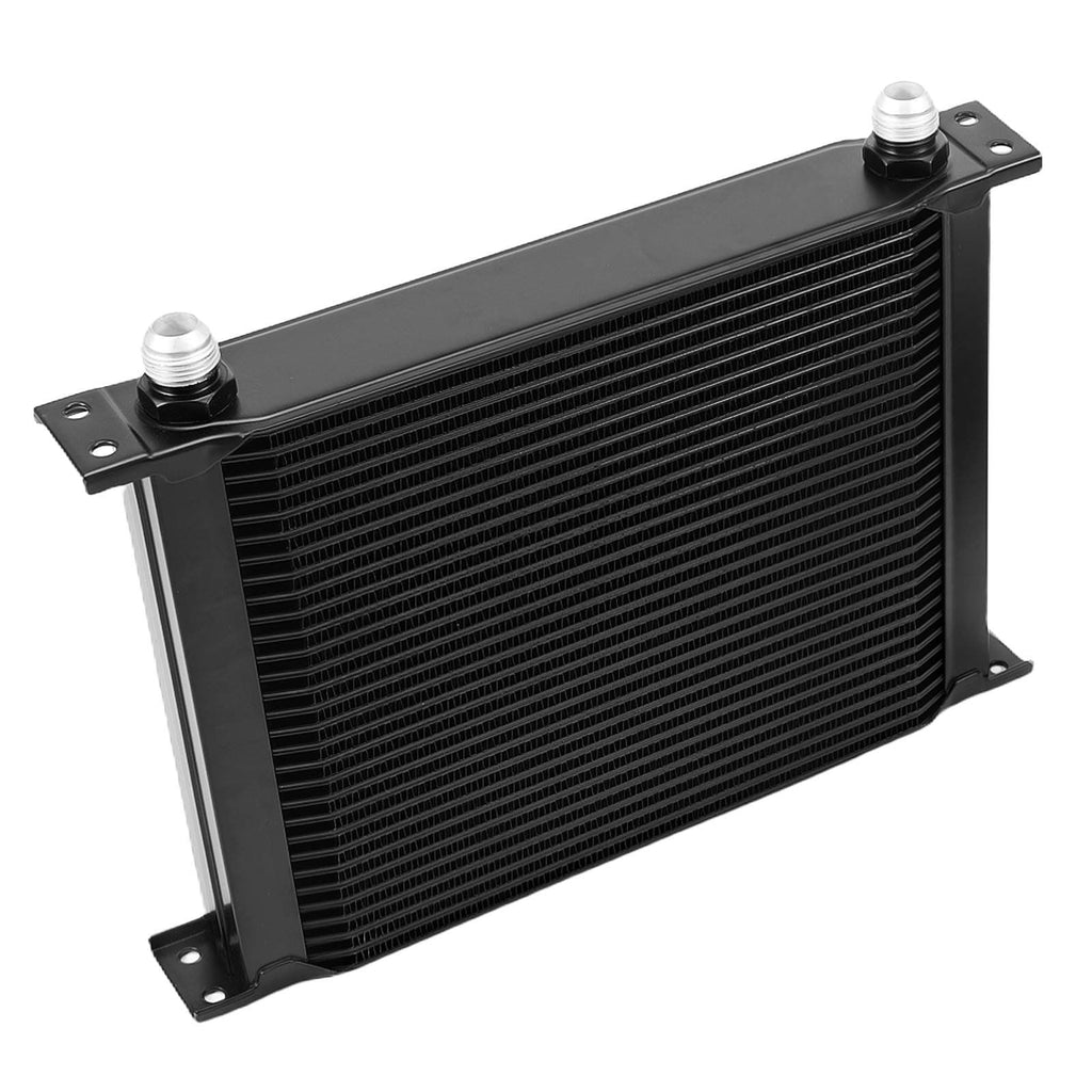30 Row Oil Cooler Kit Aluminum AN-10 Adapters 8AN 6AN