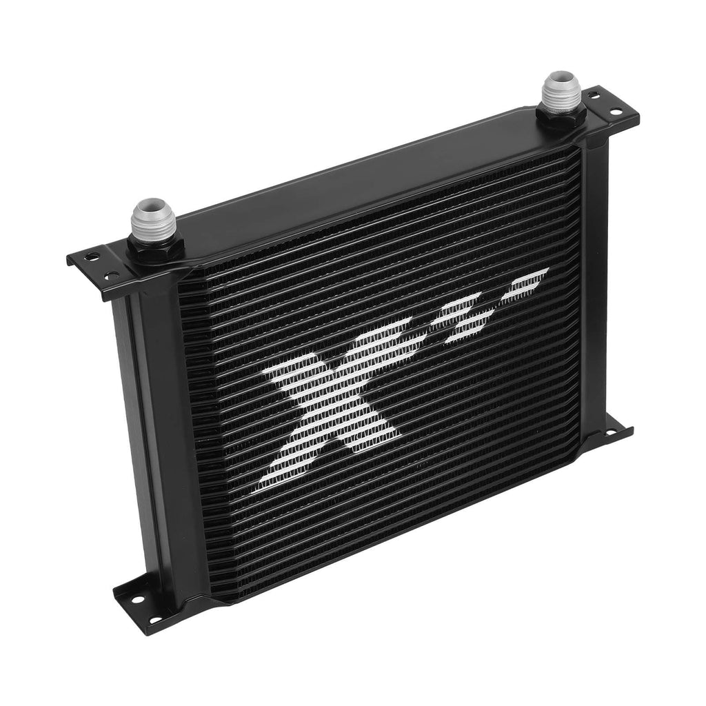 30 Row Oil Cooler Kit Aluminum AN-10 Adapters 8AN 6AN