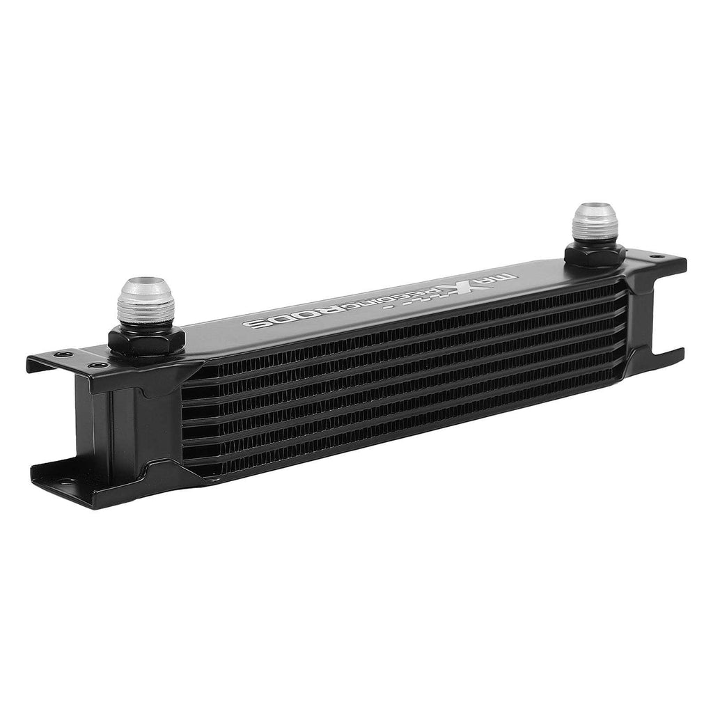 Universal 7 ROW Aluminum Transmission Oil Cooler AN10 Adapters Kit