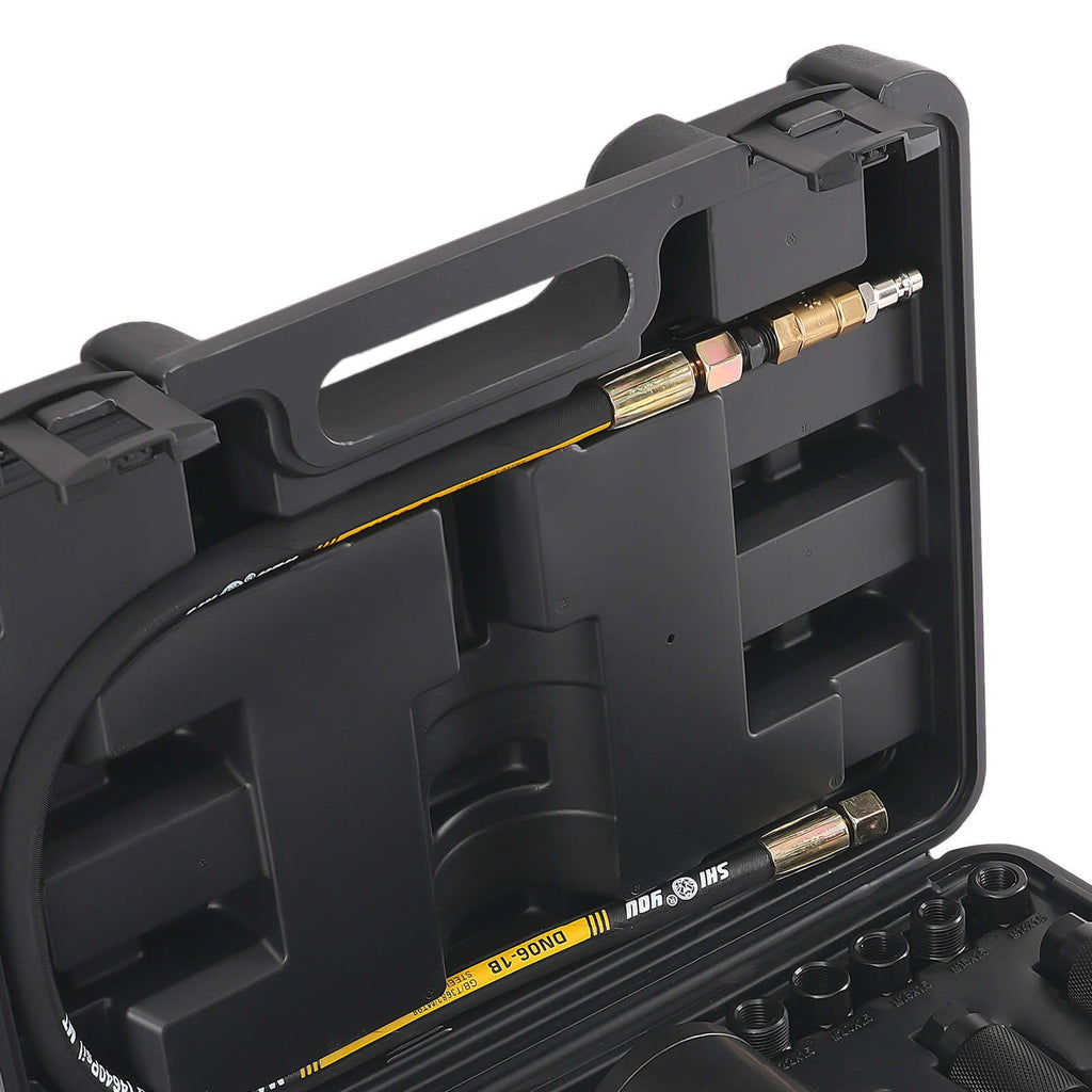 Professional Pneumatic Diesel Injector Puller with 19 Adapters