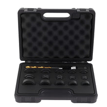 Load image into Gallery viewer, Hole punch set 17-piece for parking sensors in bumpers 17-32 mm carbon steel HSS-G