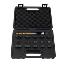 Load image into Gallery viewer, Hole punch set 17-piece for parking sensors in bumpers 17-32 mm carbon steel HSS-G