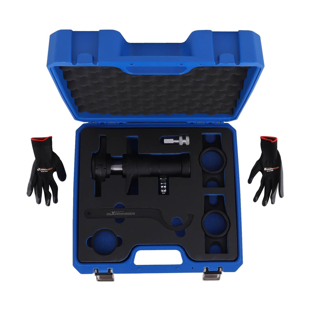 Pneumatic hydraulic ball joint removal tool for all vehicle models