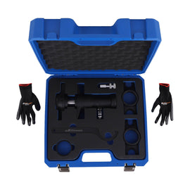 Pneumatic hydraulic ball joint removal tool for all vehicle models