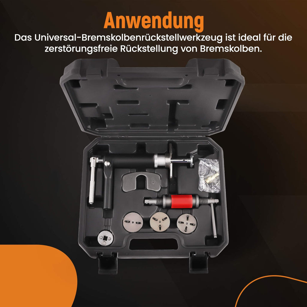 Tools Universal, Brake Caliper Piston Rewind Tool Kit, 8x 150.2296