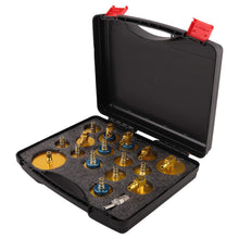 Load image into Gallery viewer, 17x Brake Master Cylinder Bleed Adapters Set Brake Fluid Bleeder Adapter Kit