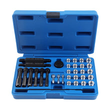Load image into Gallery viewer, Taps and Dies Set for Engine M8-M14 Glow Plug Repair Tool 33 pcs