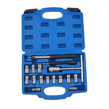 Load image into Gallery viewer, Diesel Injector Seat Cutter Cleaner Universal 17 pieces suitable for Mercedes-Benz