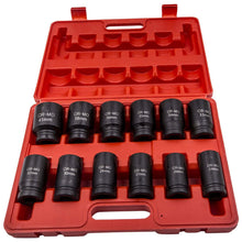 Load image into Gallery viewer, Deep Impact Socket Set 12-piece 3/4 inch drive 24-41 mm, 6-point, CR-V steel, with case