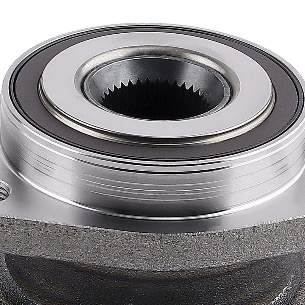 2x Wheel Bearing Kit front suitable for Audi A3 8P 8V TT suitable for VW Golf 5 6 suitable for Seat Altea suitable for Skoda