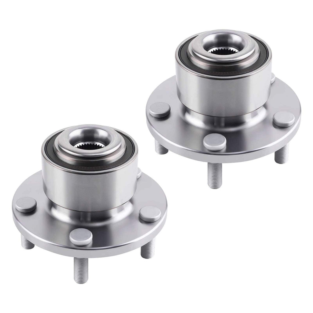 2x Front Wheel Bearing Kit suitable for Ford C-Max DM2 2007-2010 1.6L 1.8L 2.0L VKBA3660
