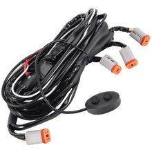 Load image into Gallery viewer, Wiring Harness 6 Outputs for LED Lights maXpeedingrods Crosshair 12-24V 40A 4PIN