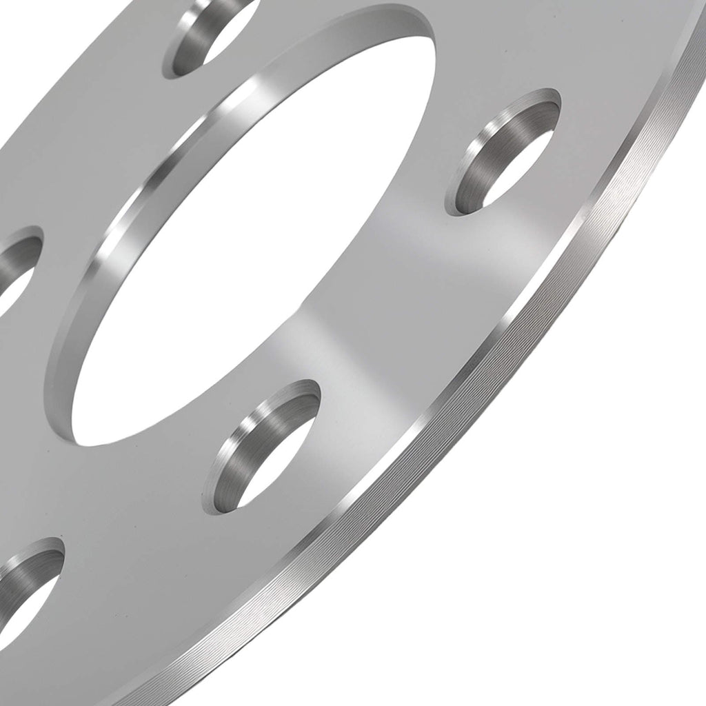 5mm 4x100 Spacers suitable for Volkswagen 57.1mm CB Aluminum M12x1.5 + Bolts