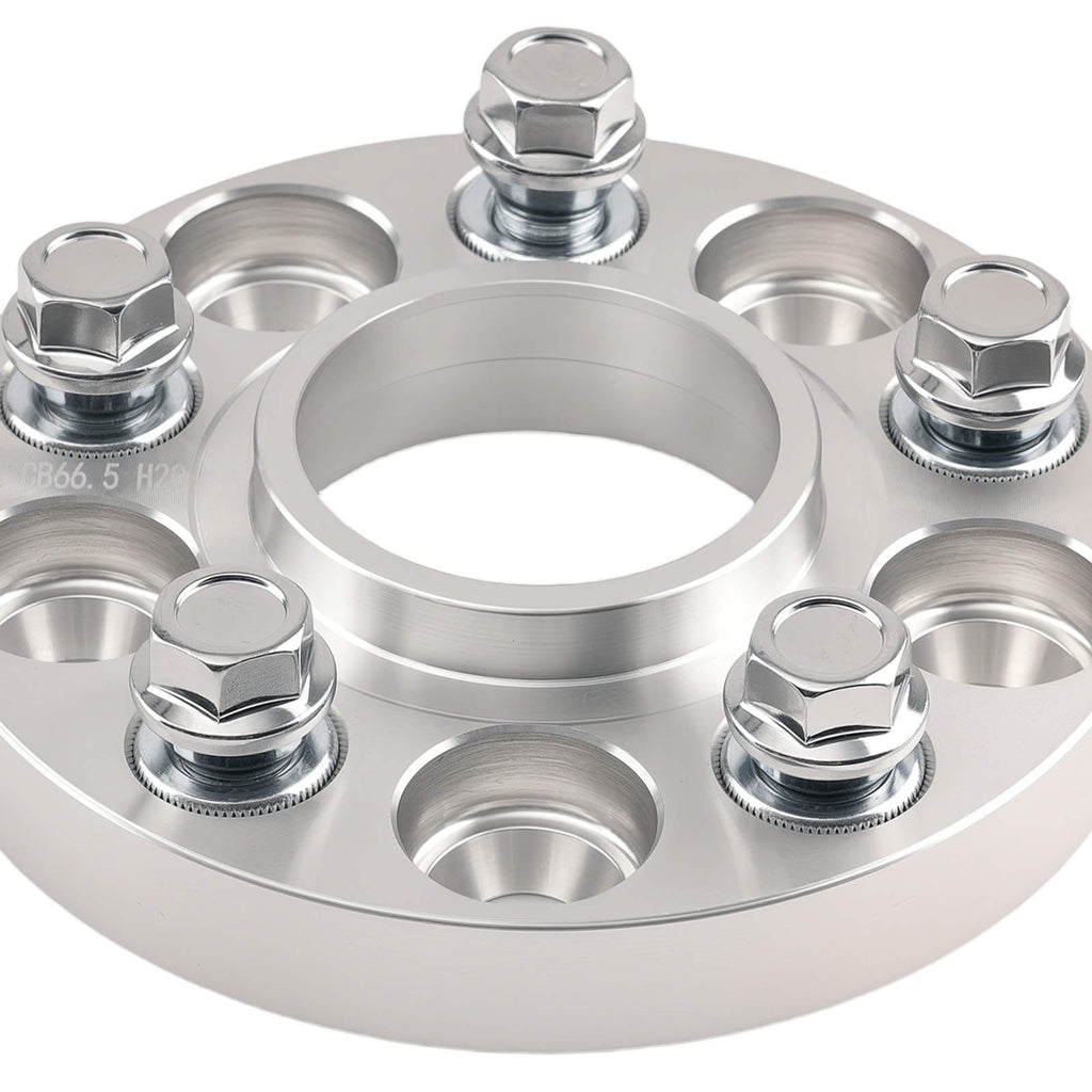 4 Pieces Spacers 20mm 5x112 suitable for AUDI A4 B8 66.5mm Aluminum 6061-T6 M14x1.5