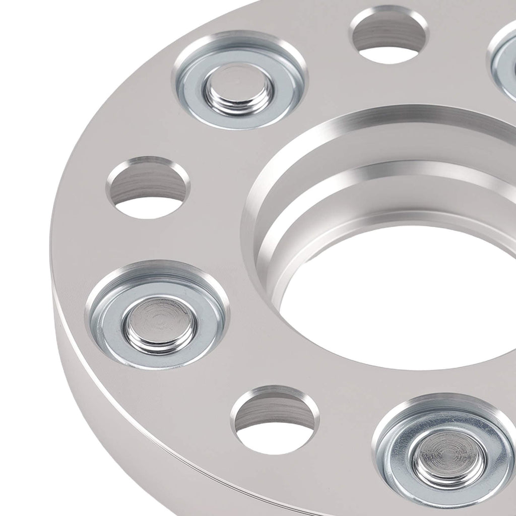 4 Pieces Spacers 20mm 5x112 suitable for AUDI A4 B8 66.5mm Aluminum 6061-T6 M14x1.5