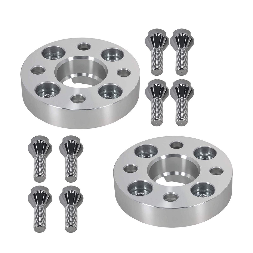 30mm Wheel Spacers 4x100 suitable for BMW 3 Series E30 suitable for VW Golf Scirocco suitable for Seat Mii 57.1mm