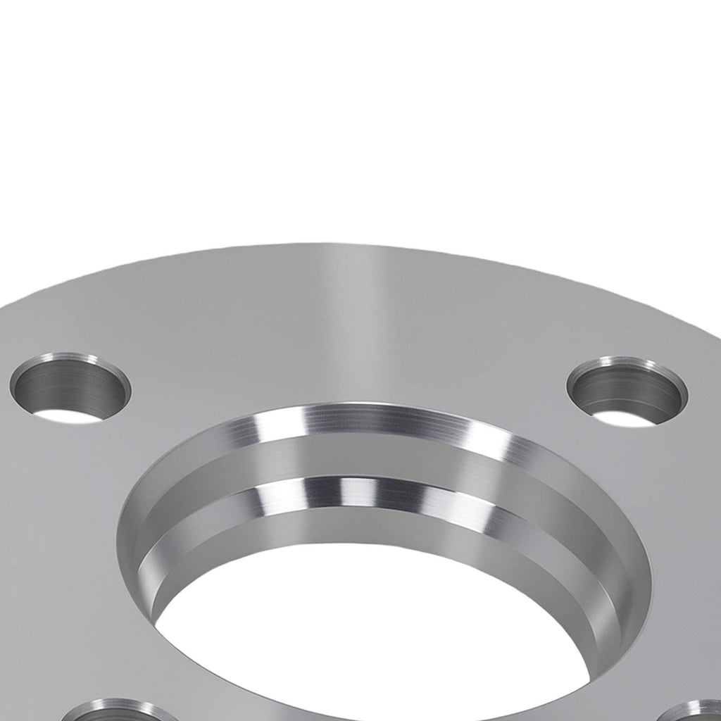 2 Spacers 10mm suitable for Peugeot 4x108 M12x1.25x42mm CB 65.1 Aluminum 6061-T6