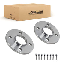 Load image into Gallery viewer, 2 Spacers 10mm suitable for Peugeot 4x108 M12x1.25x42mm CB 65.1 Aluminum 6061-T6